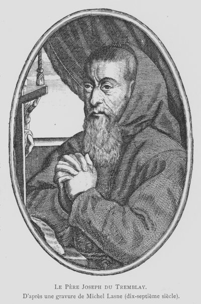 Francois Leclerc du Tremblay, frate cappuccino francese e consigliere e agente del Cardinale Richelieu, noto come Padre Joseph e l