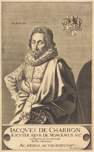 Jacques de Charron da Michel Lasne