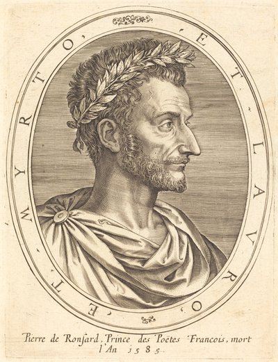 Pierre de Ronsard da Michel Lasne