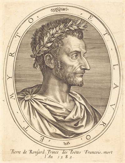 Pierre de Ronsard da Michel Lasne