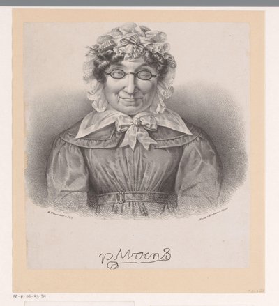 Ritratto di Petronella Moens da Michel Mourot