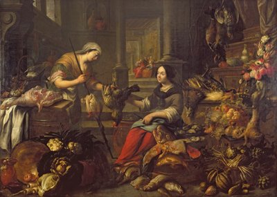 Gesù a casa di Marta e Maria da Michel de Bouillon