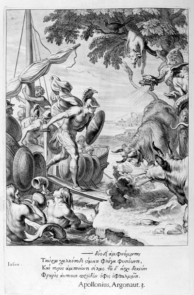 Giasone e gli Argonauti da Michel de Marolles