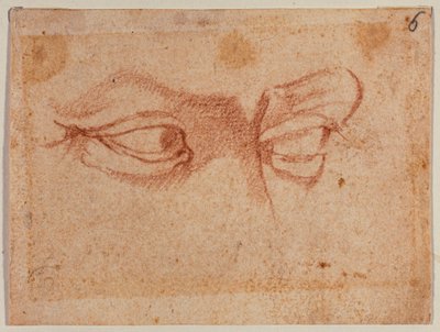 Studio di occhi da Michelangelo (after) Buonarroti