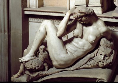 Allegoria della notte. Mausoleo di Giuliano de