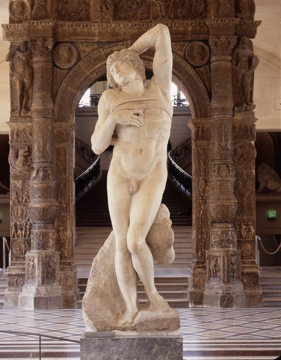 Il prigioniero, noto come Lo schiavo morente da Michelangelo Buonarroti