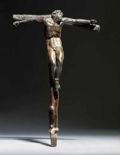 Gruppo della crocifissione di Cristo, il buon ladrone e il cattivo ladrone da Michelangelo Buonarroti