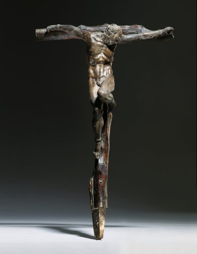 Gruppo della crocifissione di Cristo, il Buon Ladrone e il Cattivo Ladrone da Michelangelo Buonarroti