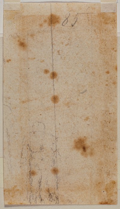 Schizzo di figura da Michelangelo Buonarroti