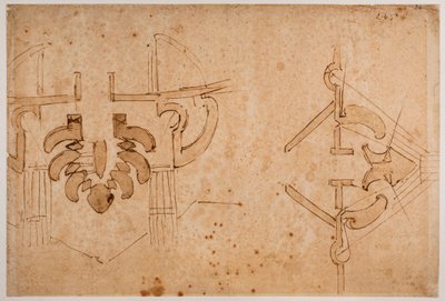 Studi di fortificazione per un portale da Michelangelo Buonarroti