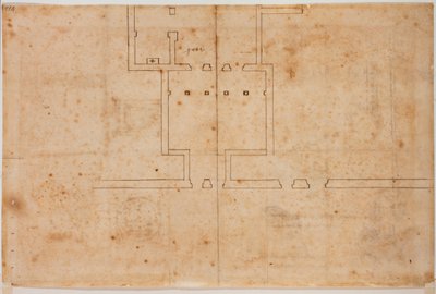 Piano inframmentale di San Silvestro in Capite da Michelangelo Buonarroti