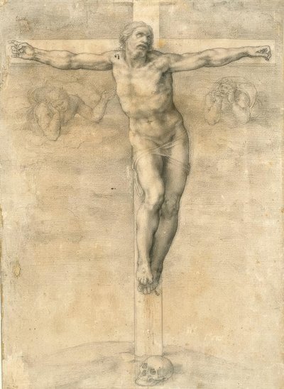Crocifissione con due angeli da Michelangelo Buonarroti