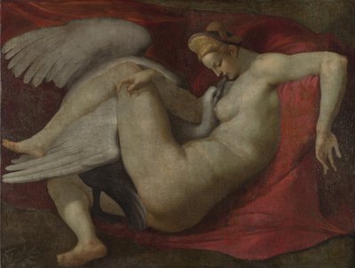 Leda e il cigno, dopo il 1530 da Michelangelo Buonarroti