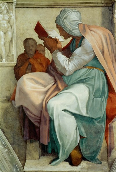Sibilla Persiana, Soffitto della Cappella Sistina da Michelangelo Buonarroti