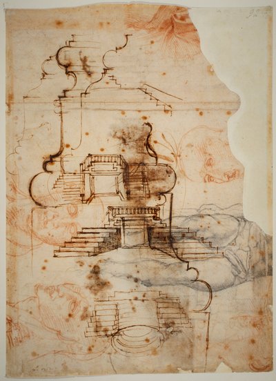 Piani per scale da Michelangelo Buonarroti
