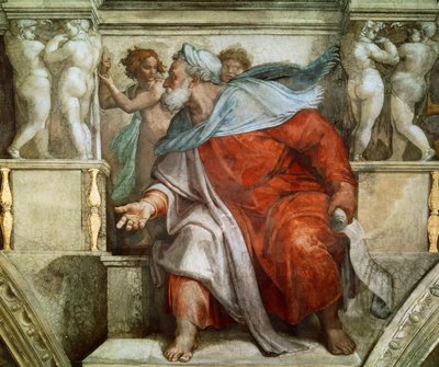Profeta Ezechiele da Michelangelo Buonarroti