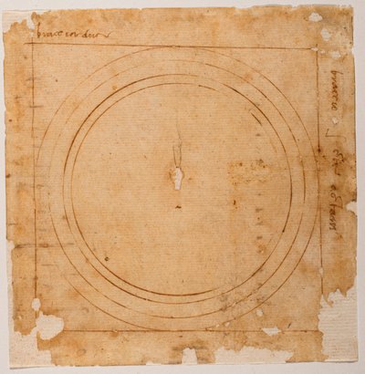 Schizzi per la cupola di Santa Maria del Fiore da Michelangelo Buonarroti