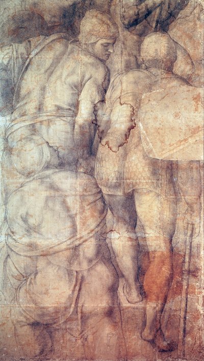 Soldati, cartone preparatorio per l