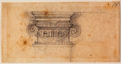 Studio per una figura seduta, XVI secolo da Michelangelo Buonarroti