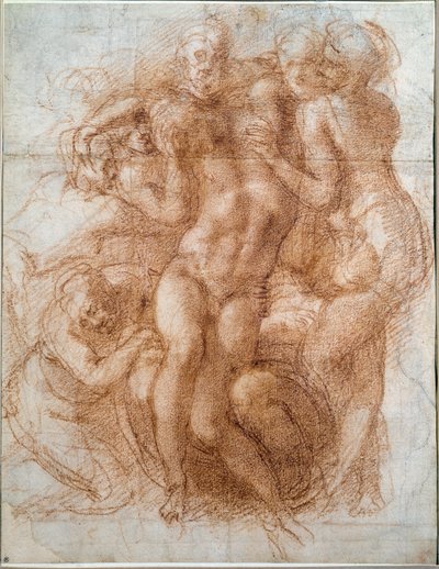 Studio per la Pietà Deposizione di Cristo da Michelangelo Buonarroti