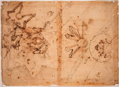 Studio per il baluardo della Porta al Prato di Tutti i Santi da Michelangelo Buonarroti