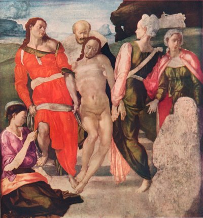 La sepoltura, c1500, 1911 da Michelangelo Buonarroti