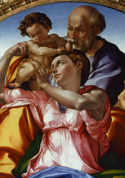 La Sacra Famiglia da Michelangelo Buonarroti