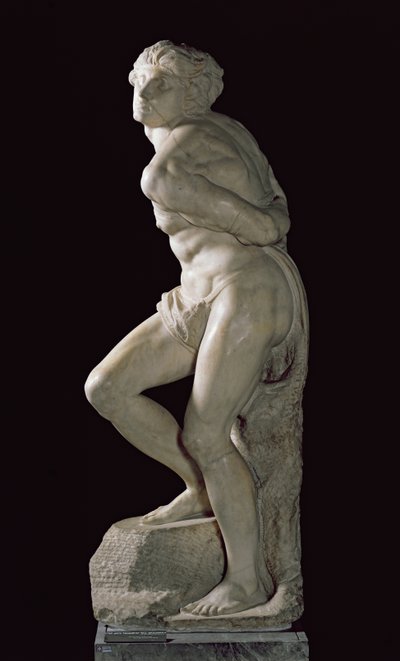 Lo schiavo ribelle, 1513-15 da Michelangelo Buonarroti