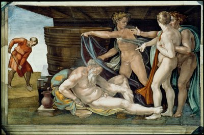 Cappella Sistina; affreschi del soffitto dopo il restauro (affresco) da Michelangelo Buonarroti