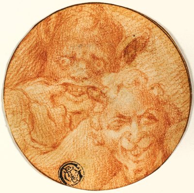 Due diavoli da Michelangelo Buonarroti