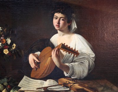 Suonatore di liuto, c1595 da Michelangelo Caravaggio