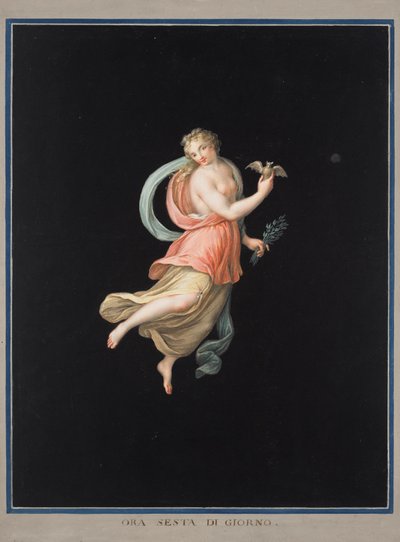 Allegoria femminile della notte da Michelangelo Maestri