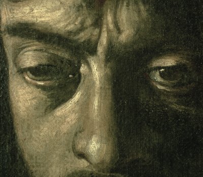Davide con la testa di Golia (dettaglio) da Michelangelo Merisi Caravaggio