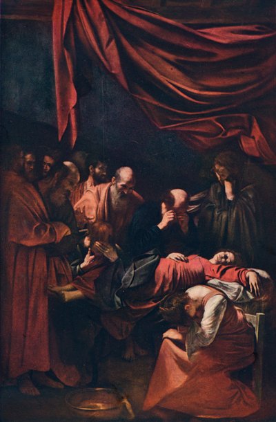 Morte della Vergine, c1606 da Michelangelo Merisi Caravaggio