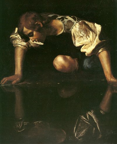 Narciso, 1598-1599 da Michelangelo Merisi Caravaggio
