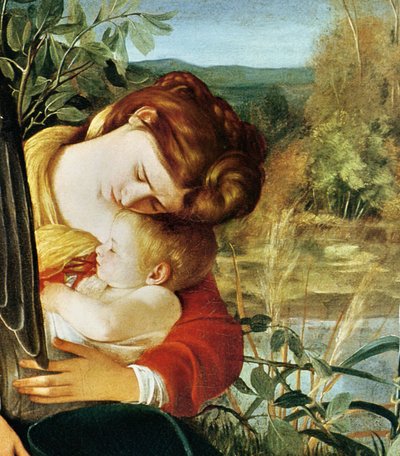 Riposo durante la fuga in Egitto (dettaglio) da Michelangelo Merisi Caravaggio