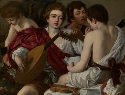 I musicisti da Michelangelo Merisi Caravaggio