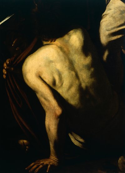 Vestire i nudi (dettaglio) da Michelangelo Merisi da Caravaggio