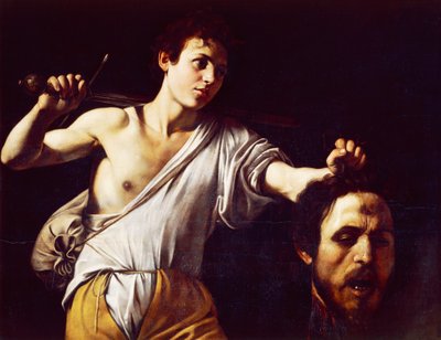 Davide con la testa di Golia di Michelangelo Merisi, detto Caravaggio (1571-1610) da Michelangelo Merisi da Caravaggio