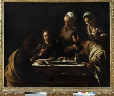 Cena in Emmaus da Michelangelo Merisi da Caravaggio