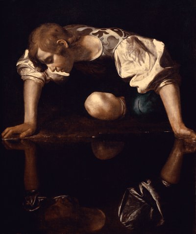 Narciso, c.1597-99 da Michelangelo Merisi da Caravaggio