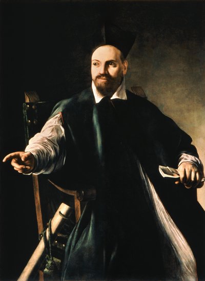 Ritratto di Maffeo Barberini più tardi papa da Michelangelo Merisi da Caravaggio