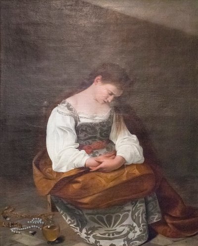Maria Maddalena penitente da Michelangelo Merisi da Caravaggio