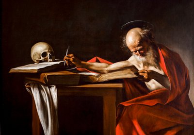 San Girolamo 1605 - 1606 da Michelangelo Merisi da Caravaggio