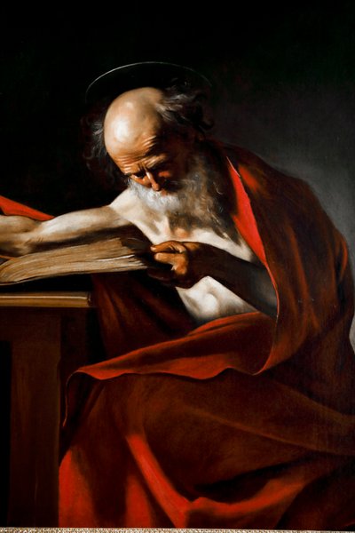 San Girolamo 1605 - 1606 da Michelangelo Merisi da Caravaggio