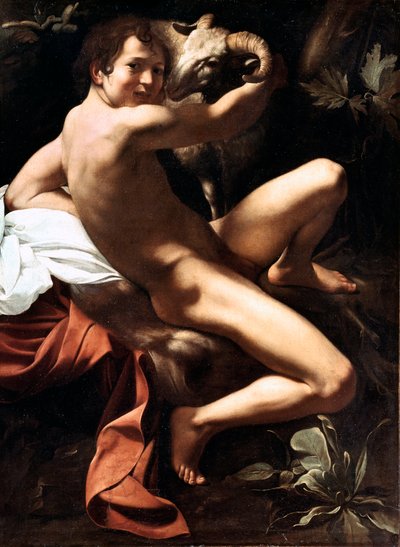 San Giovanni Battista nel deserto da Michelangelo Merisi da Caravaggio