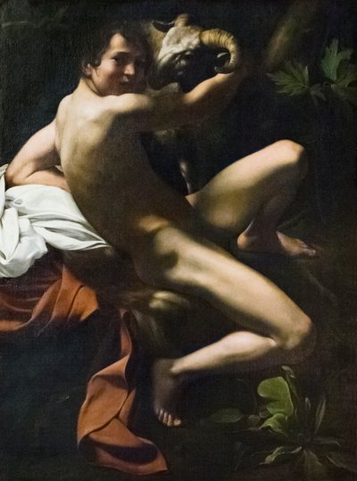 San Giovanni Battista, Giovane con un ariete da Michelangelo Merisi da Caravaggio