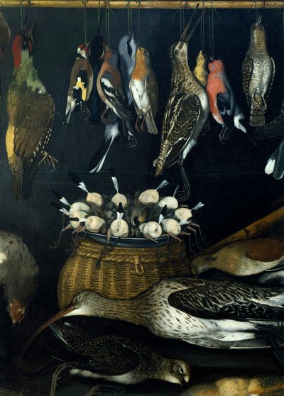 Natura morta con uccelli (dettaglio) da Michelangelo Merisi da Caravaggio