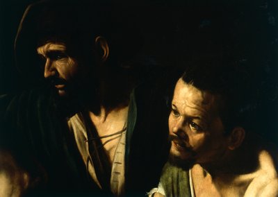 La Flagellazione di Cristo, dettaglio, c.1606 (olio su tela) da Michelangelo Merisi da Caravaggio