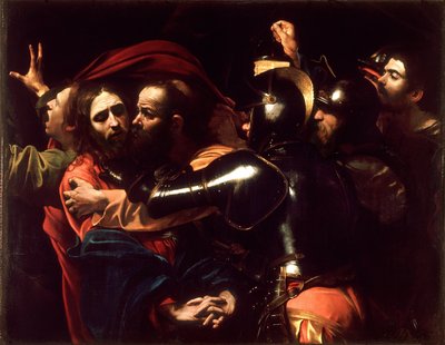 La presa di Cristo da Michelangelo Merisi da Caravaggio